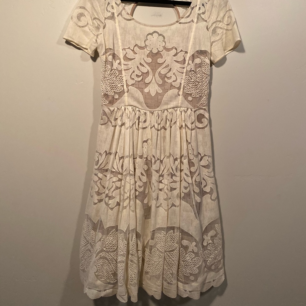 Anthropologie lace dress